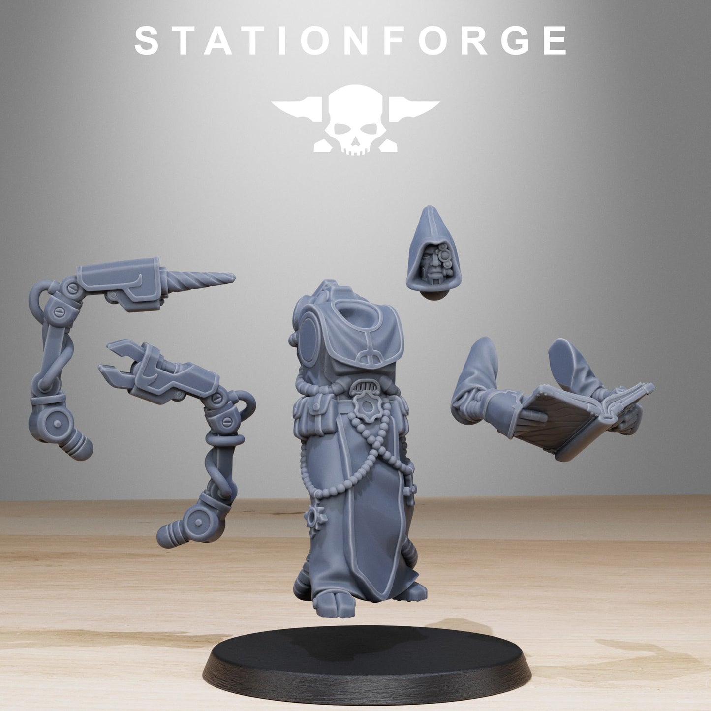 Scavenger Monks x10, Priests, Tech Adepts, Mech Division