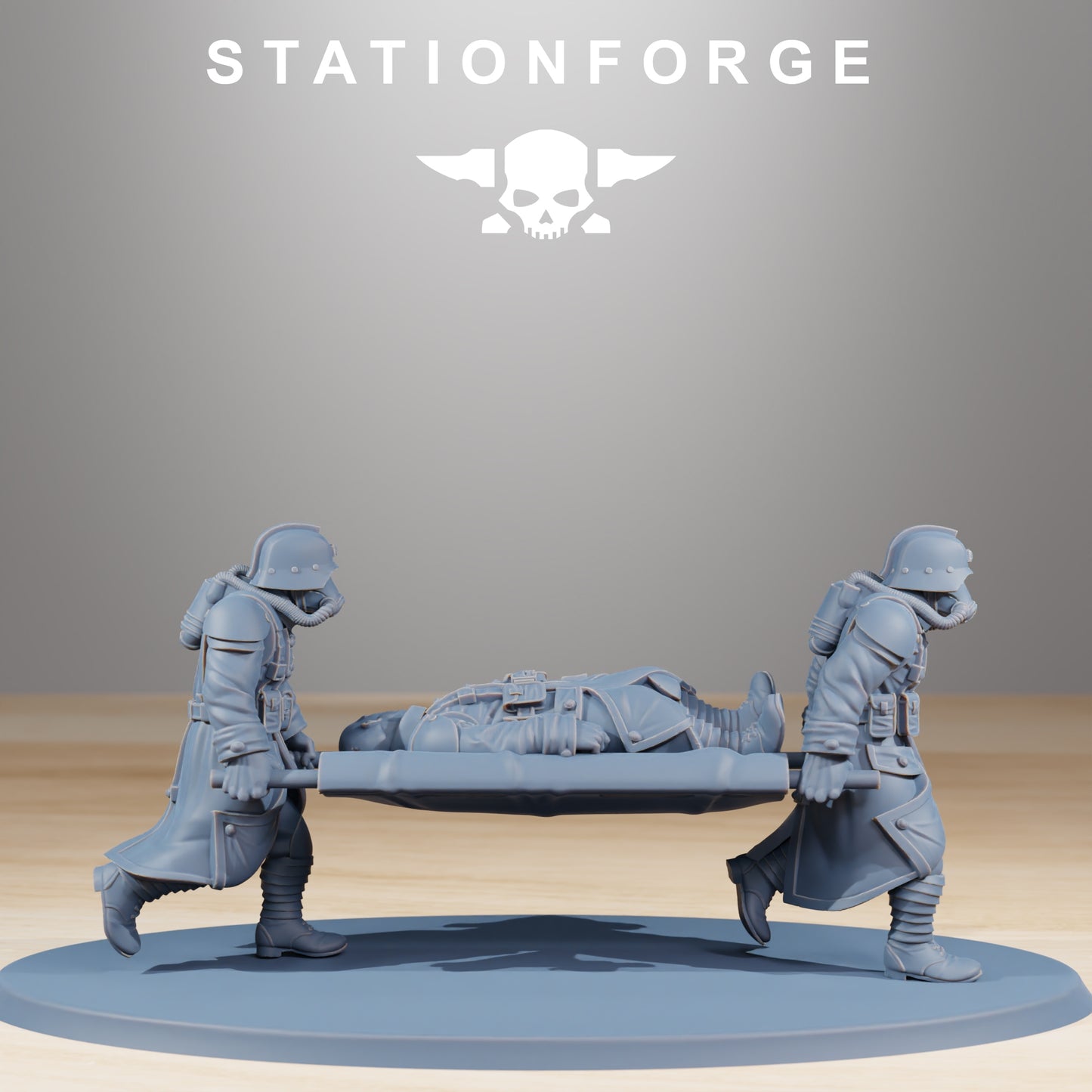 Casualty Imperial Soldiers of the Grim Guard, Death Division, Wounded