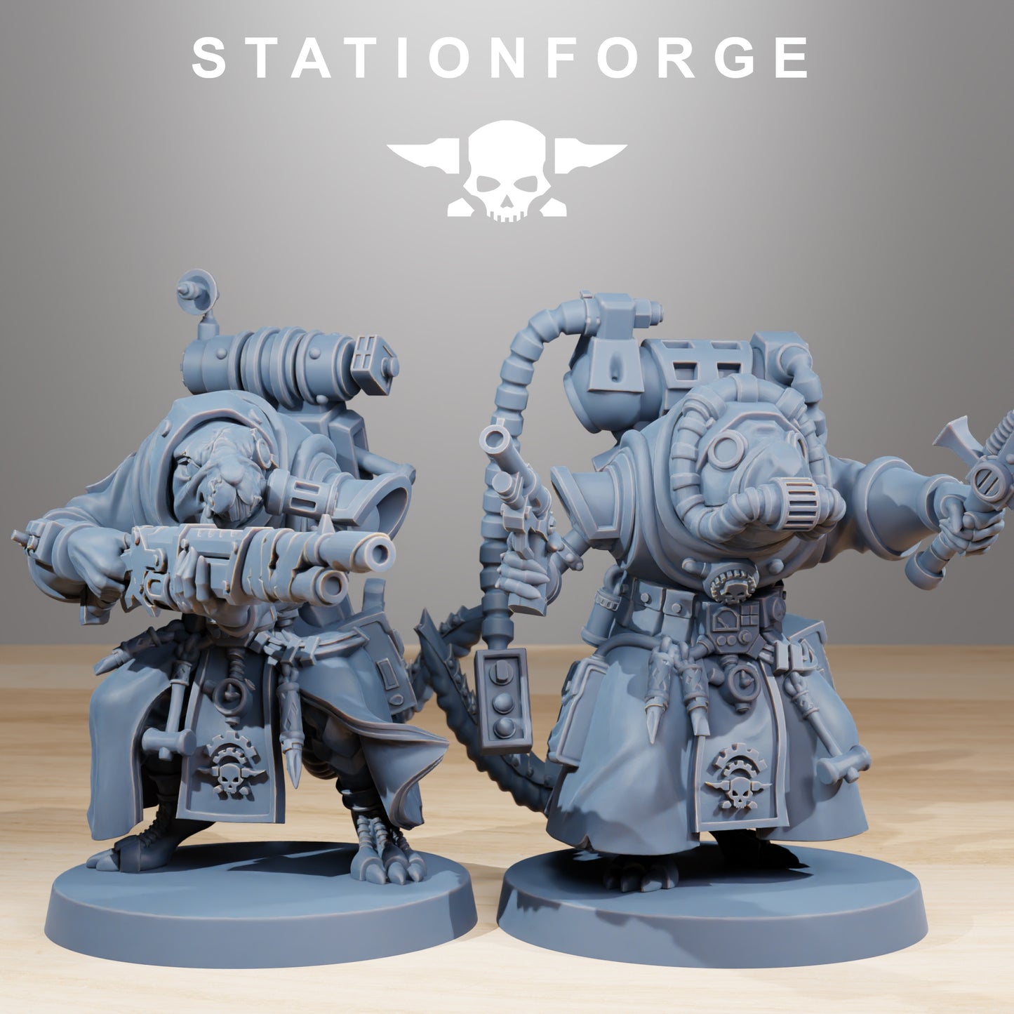 Scavenger Raticus Grunts x11 Ranger Squad, Vanguard Core, Mech Division