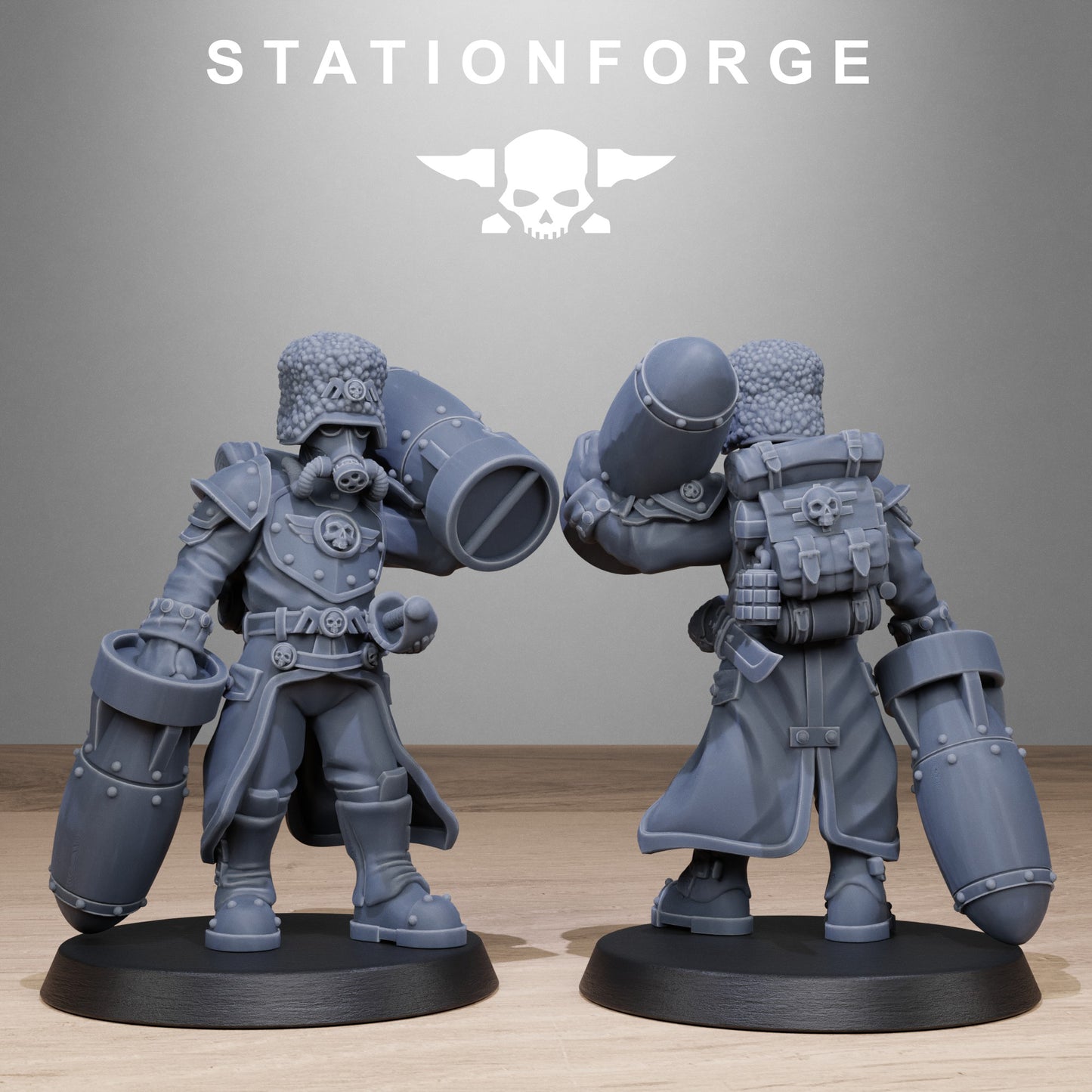 Imperial Soldiers of the Grim Guard x 10, Death Division, Royal Firstborn Korps