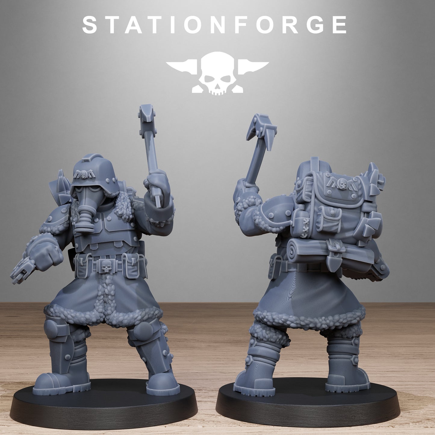 Imperial Soldiers of the Grim Guard x 10, Death Division, Frostwatch Patrol