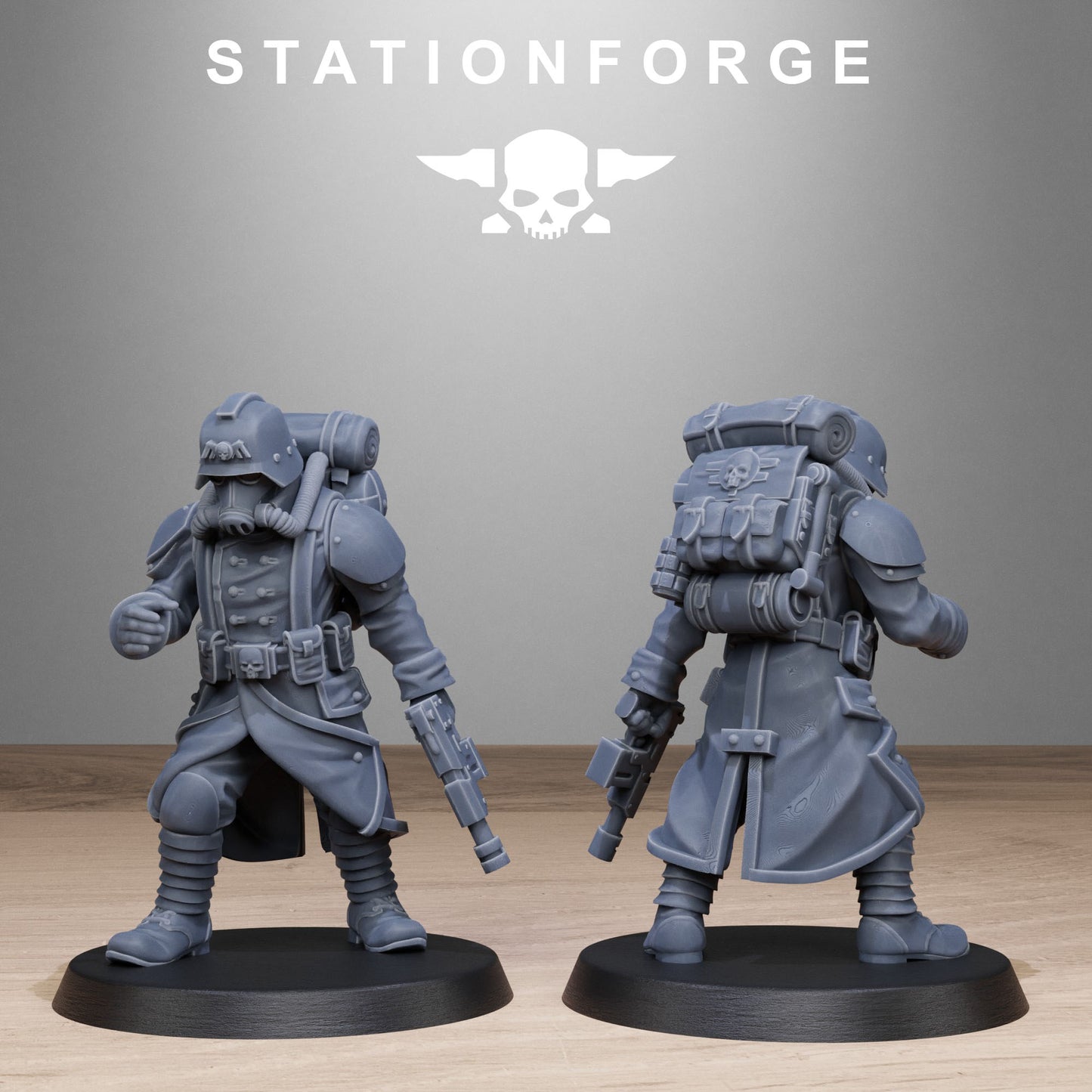 Imperial Soldiers of the Grim Guard, Death Division, Rocketeers Korps x 10