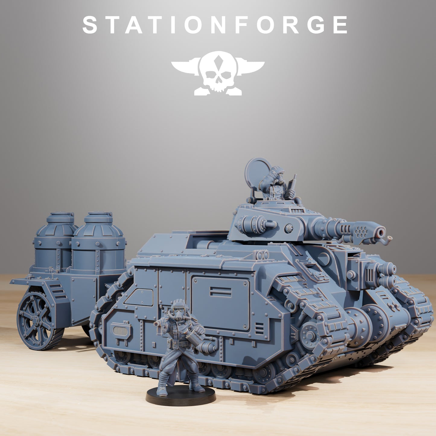 Imperial Flame Tank of the Grim Guard, Death Division, Hell Korps