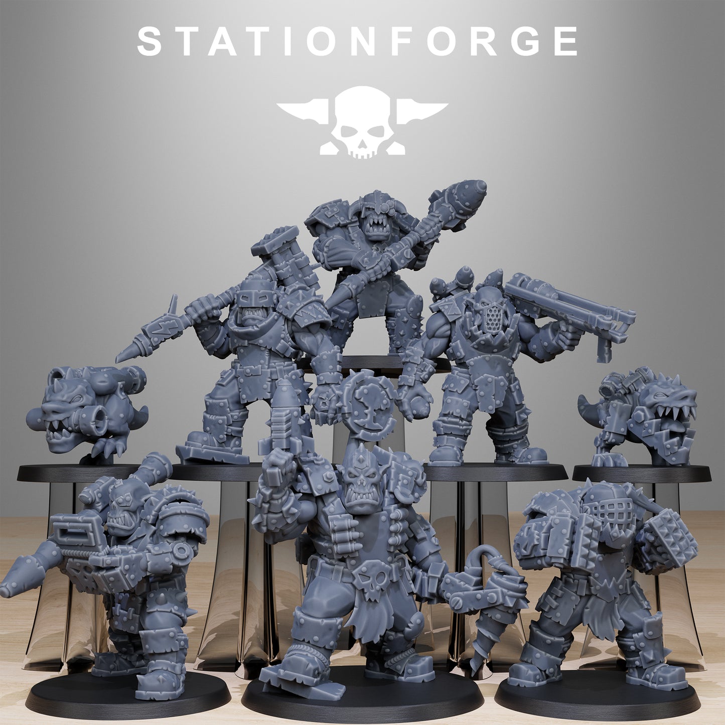 Orkaz Smashers, Orc Break Buster Boys, Tankers, Stationforge