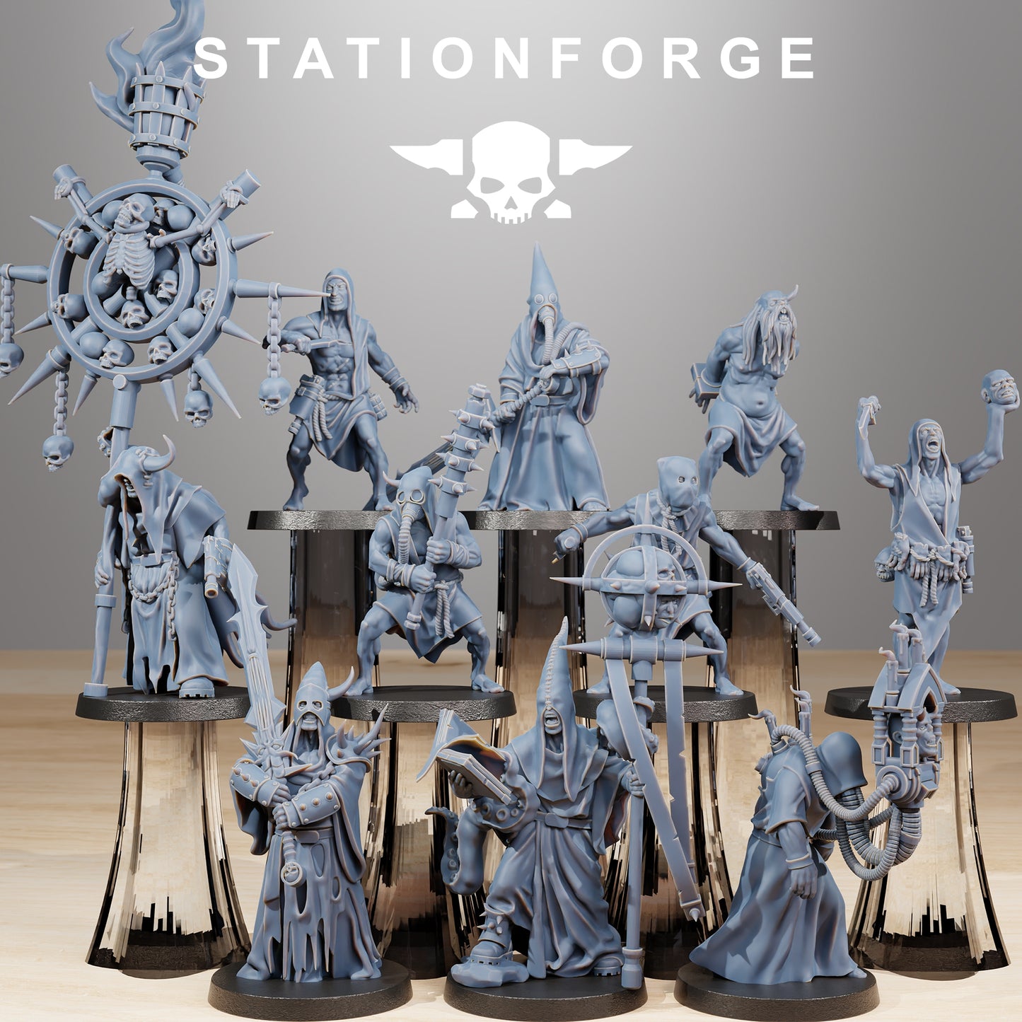 Traitor Kill Team 5 x10, Chaos Division, Corrupted Cultist Squad 5, The Fanatics