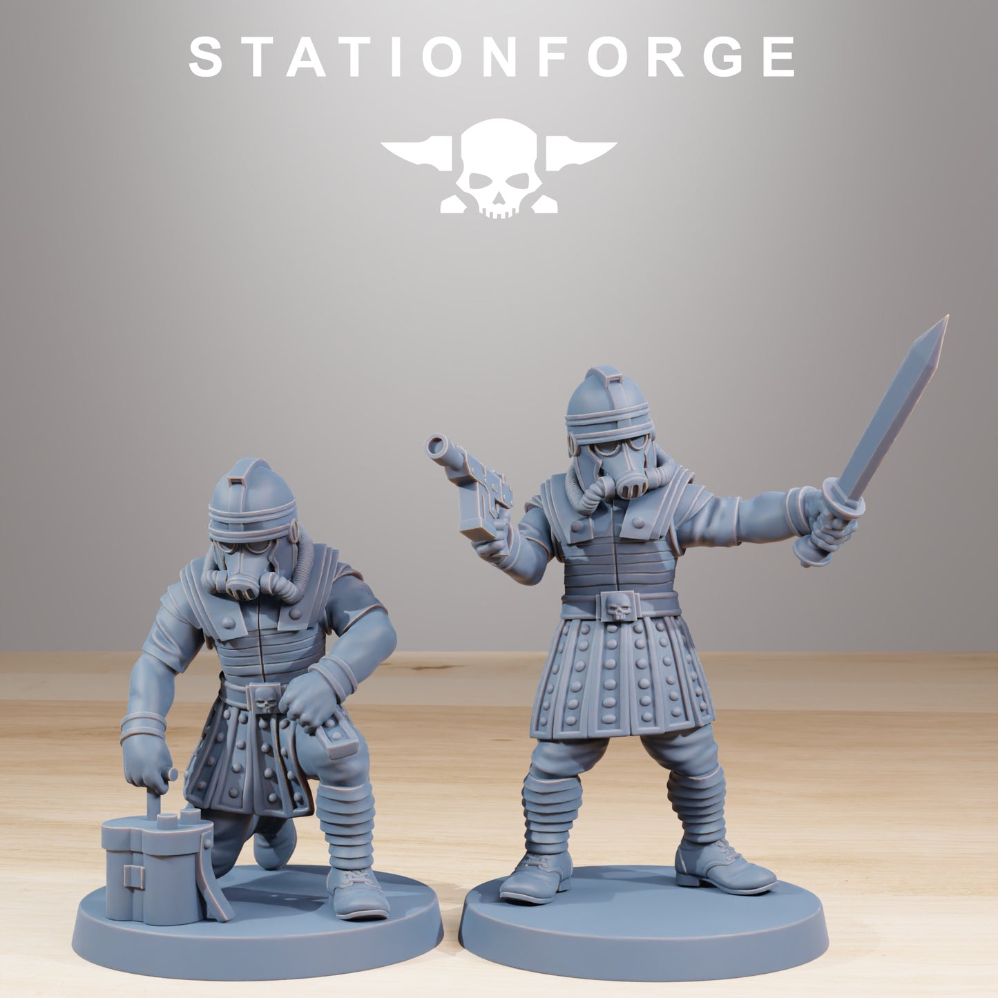 Imperial Soldiers of the Grim Guard x 12, Death Division, Vexillatio Korps