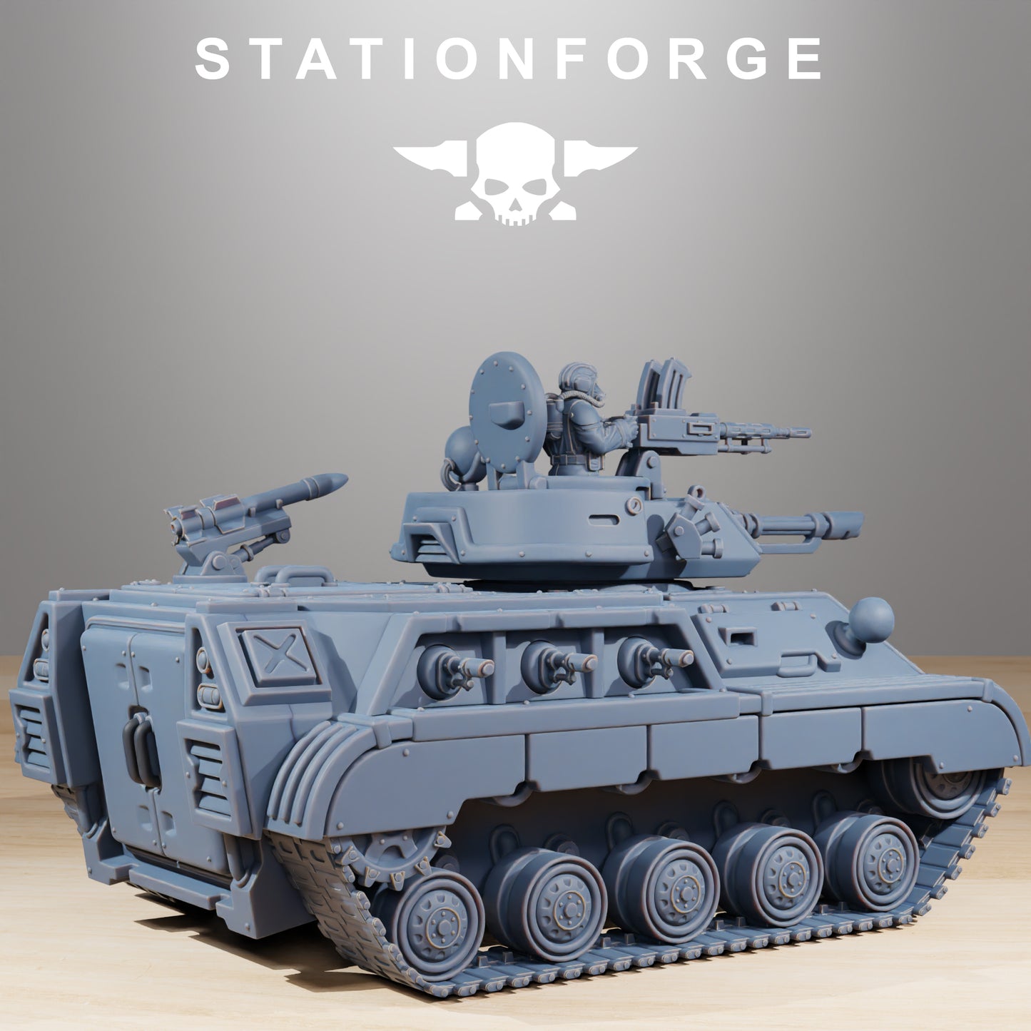 Armoured Carrier - Support Imperial Tank of the Grim Guard, Personnel Division