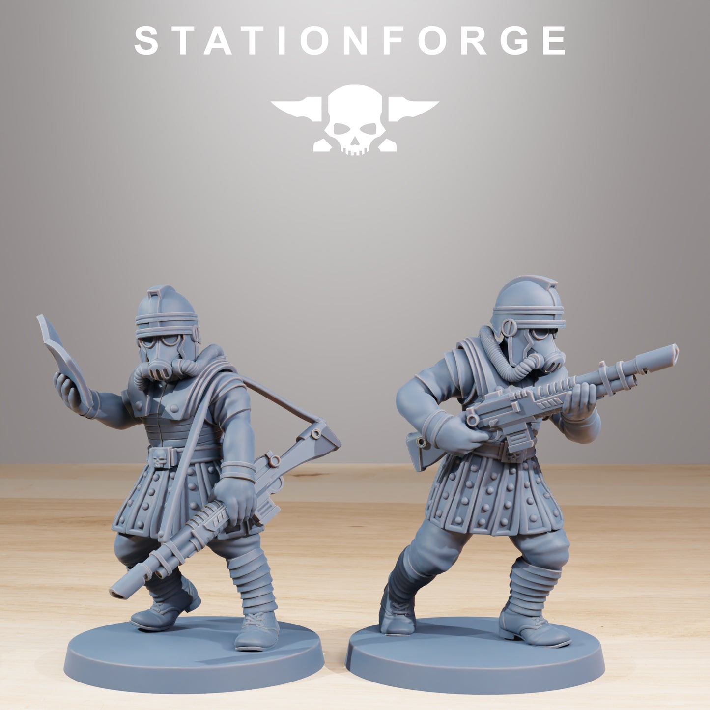Imperial Soldiers of the Grim Guard x 12, Death Division, Vexillatio Korps