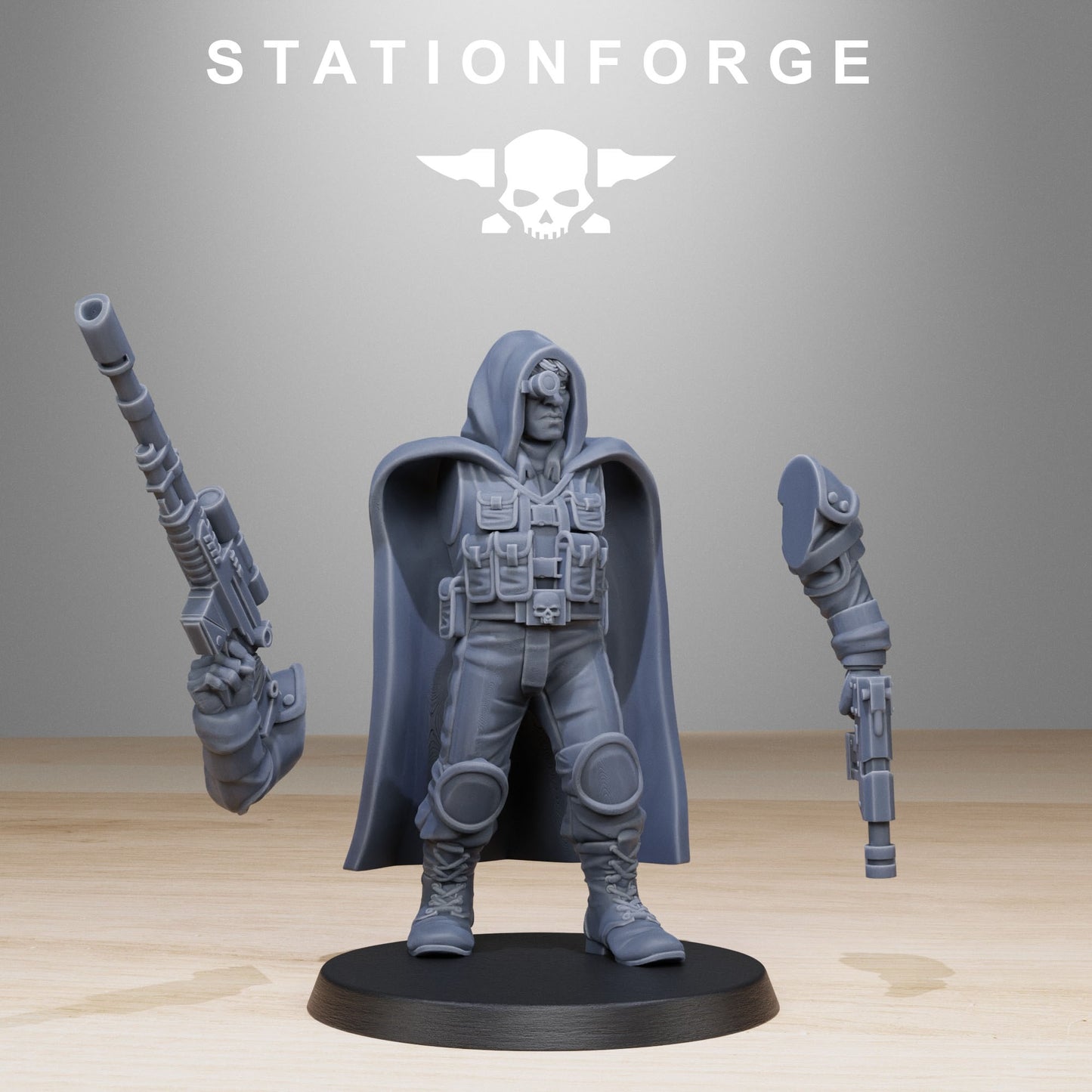 Imperial Marksmen of the Grim Guard x 10, Death Division, Sniper Korps Unit 2