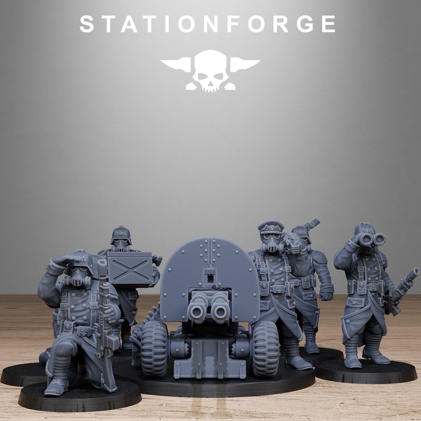Imperial Soldiers of the Grim Guard, Death Division, Battle Weapons Korps x 3