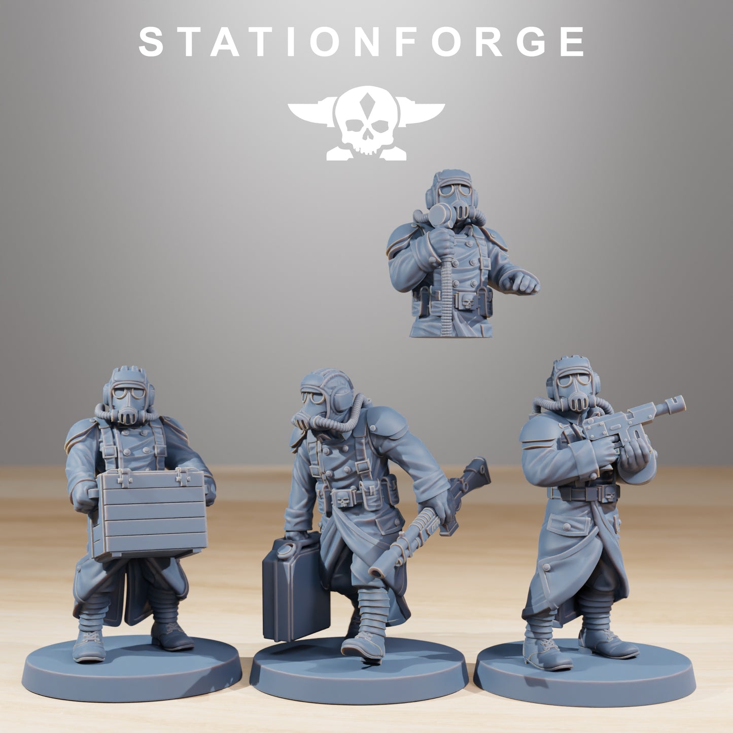 Light Imperial Battle Tank of the Grim Guard, Death Division, Russ Korps