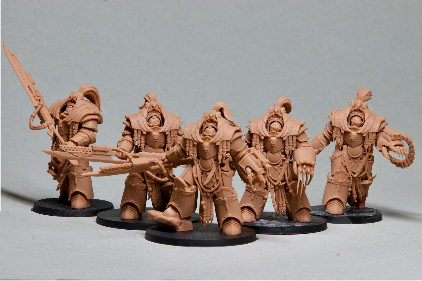 Diverging Realms - White Tower Guard Custodians - Vestalian Paladins x 5