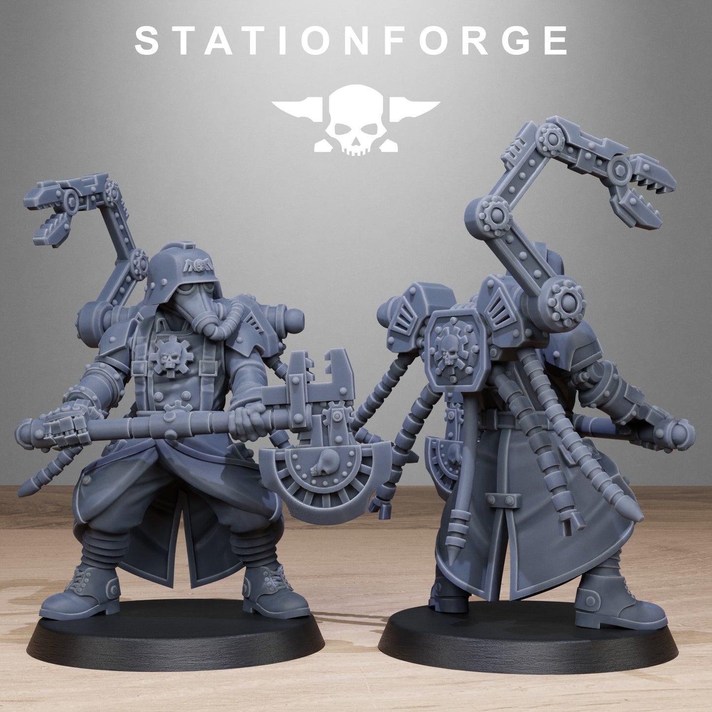 Imperial Soldiers of the Grim Guard x 10, Death Division, Engineers Korps