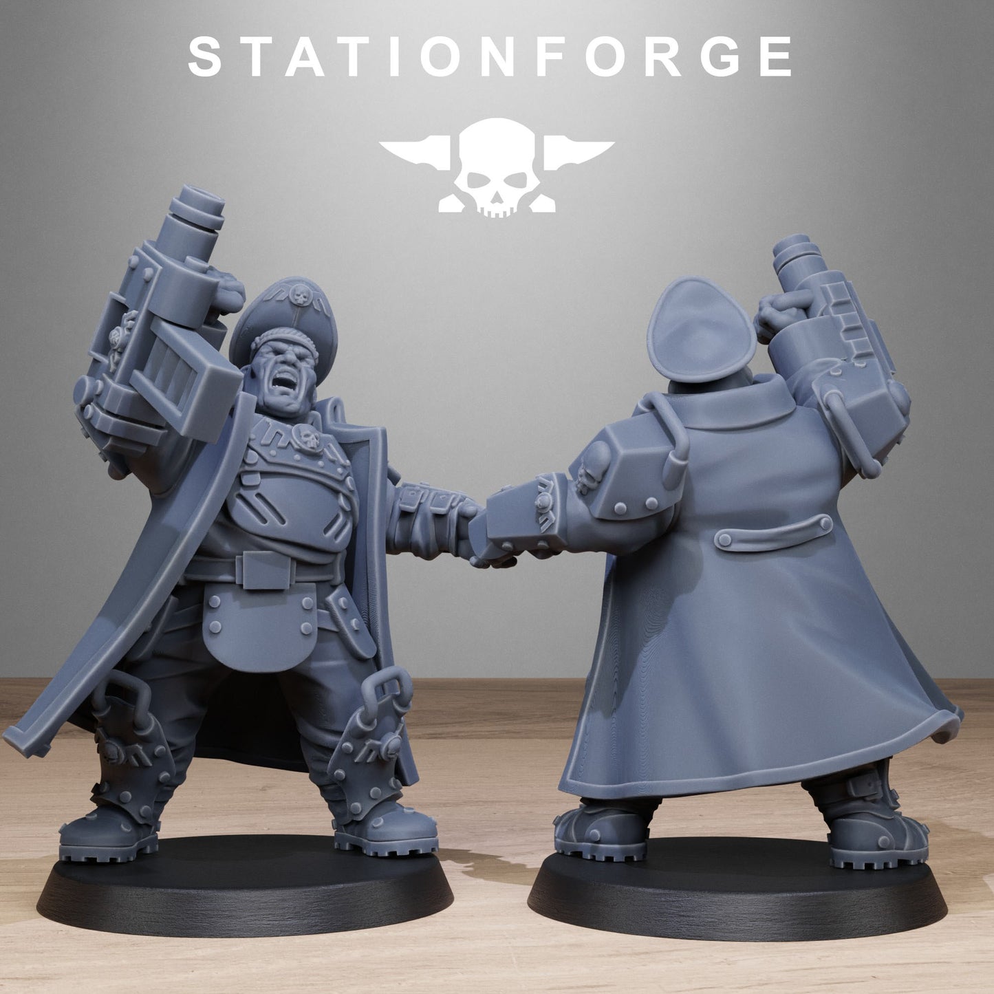 Imperial Ogres of the Grim Guard x 10, Death Division, Armoured Mutant Korps