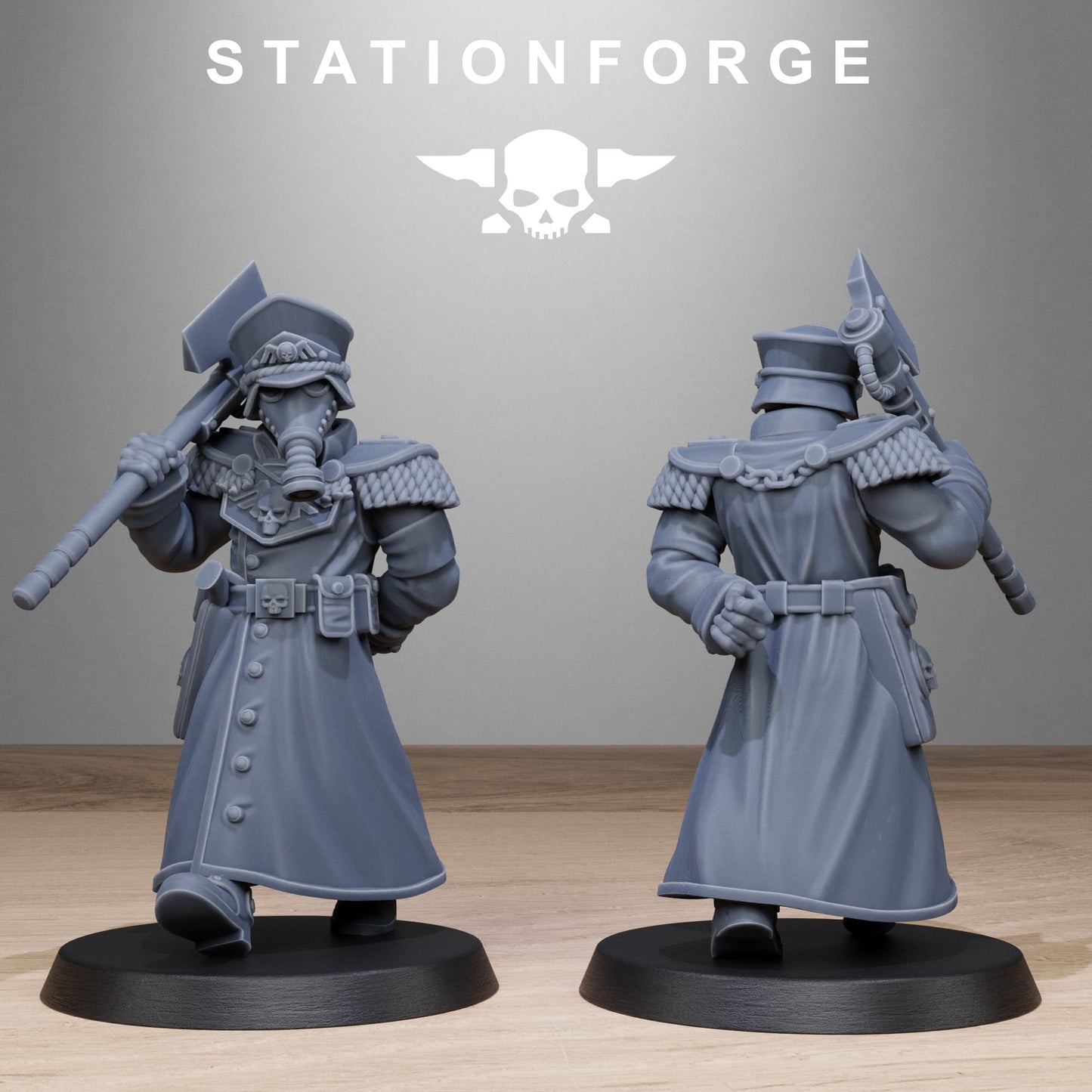 Imperial Soldiers of the Grim Guard x 10, Death Division, Vigils Korps