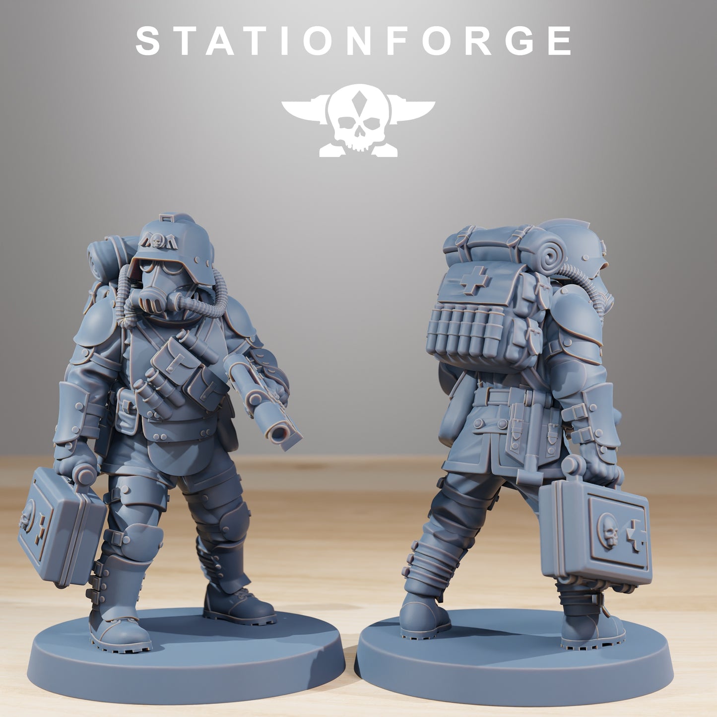 Imperial Kill Team of the Grim Guard x 10, Death Division, Ironclad Korps