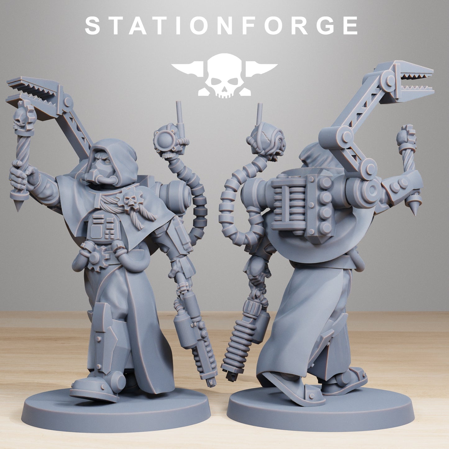 Scavenger Vicars x10, Priests, Tech Adepts, Mech Division