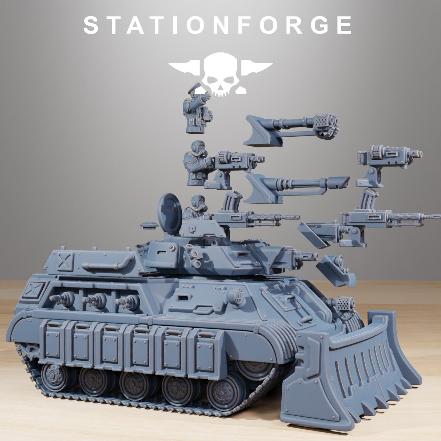 Armoured Carrier - Support Imperial Tank of the Grim Guard, Personnel Division