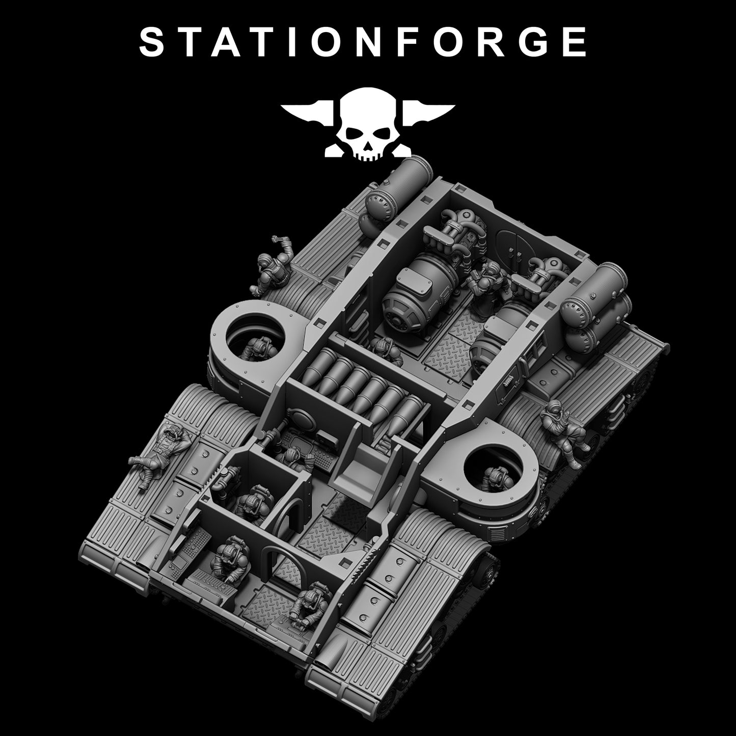 Imperial Tank of the Grim Guard, Monolith Bane Tank, Blade Division