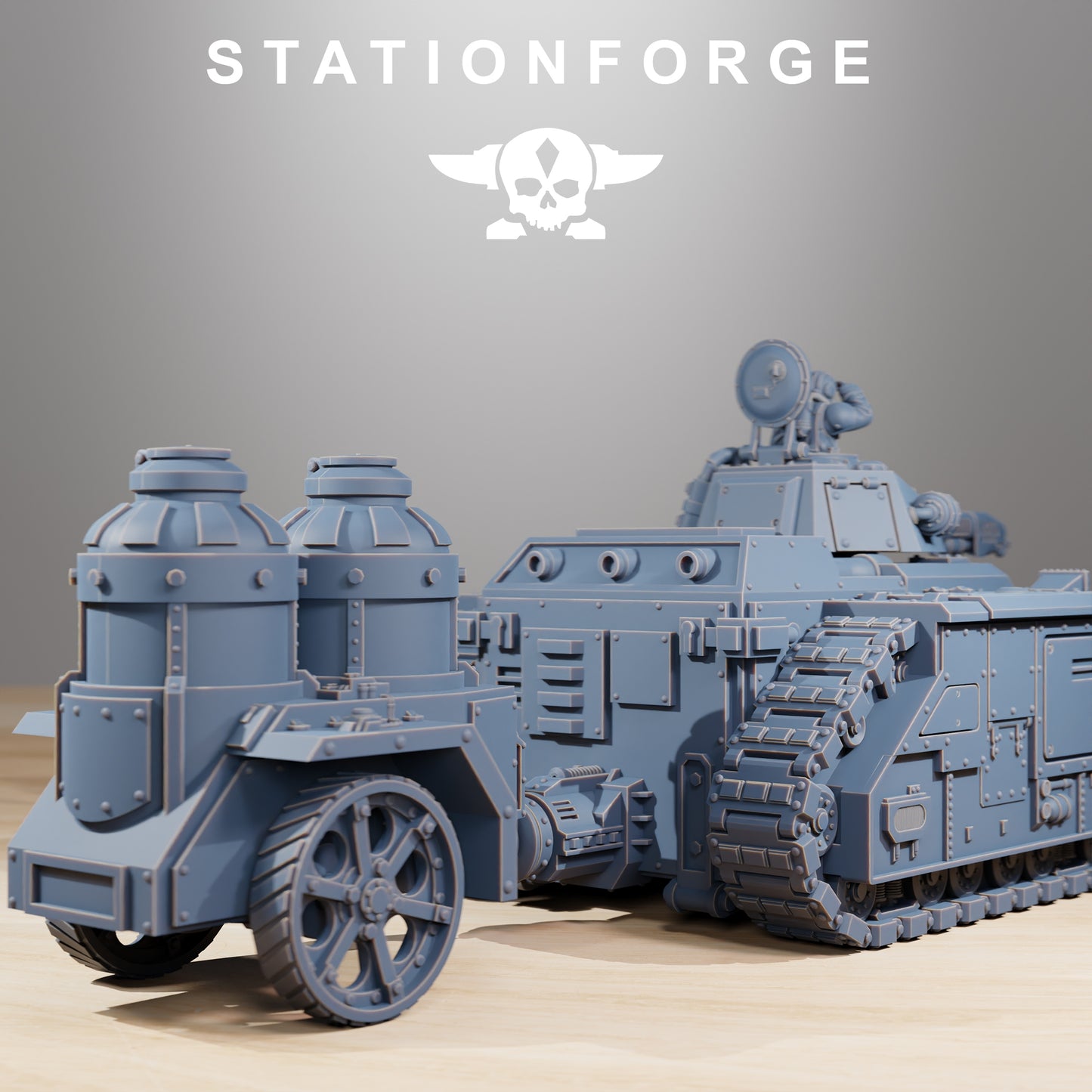 Imperial Flame Tank of the Grim Guard, Death Division, Hell Korps