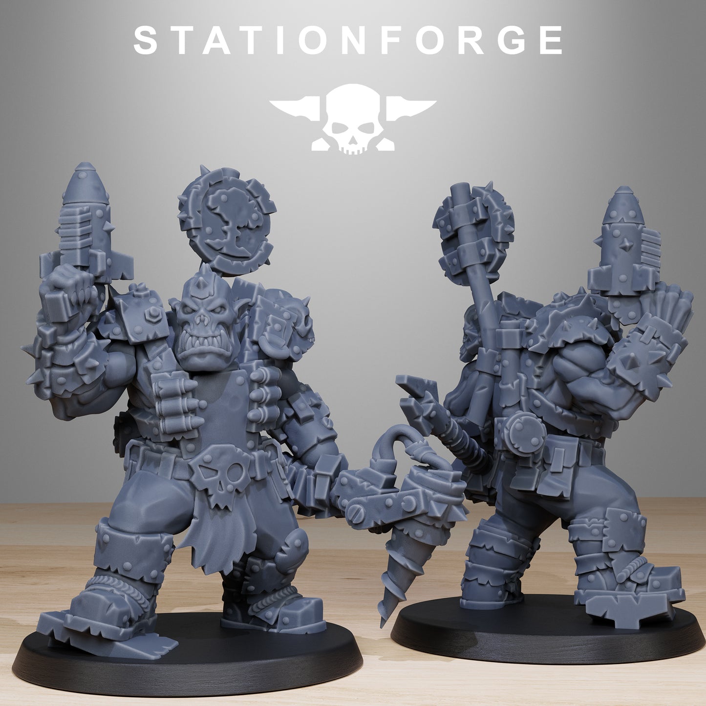 Orkaz Smashers, Orc Break Buster Boys, Tankers, Stationforge