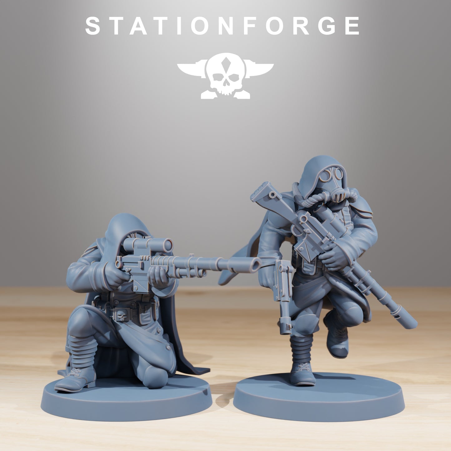 Imperial Marksmen of the Grim Guard x 10, Death Division, Sniper Korps
