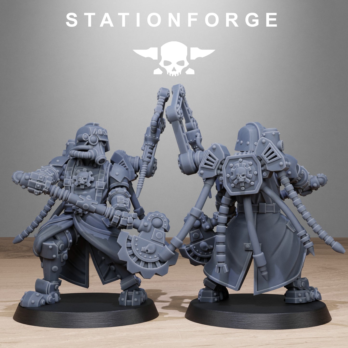 Imperial Soldiers of the Grim Guard x 10, Death Division, Engineers Korps