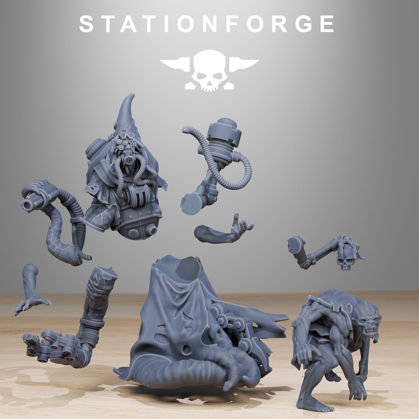Scavenger Lotharius, Tech Adept, Mech Division