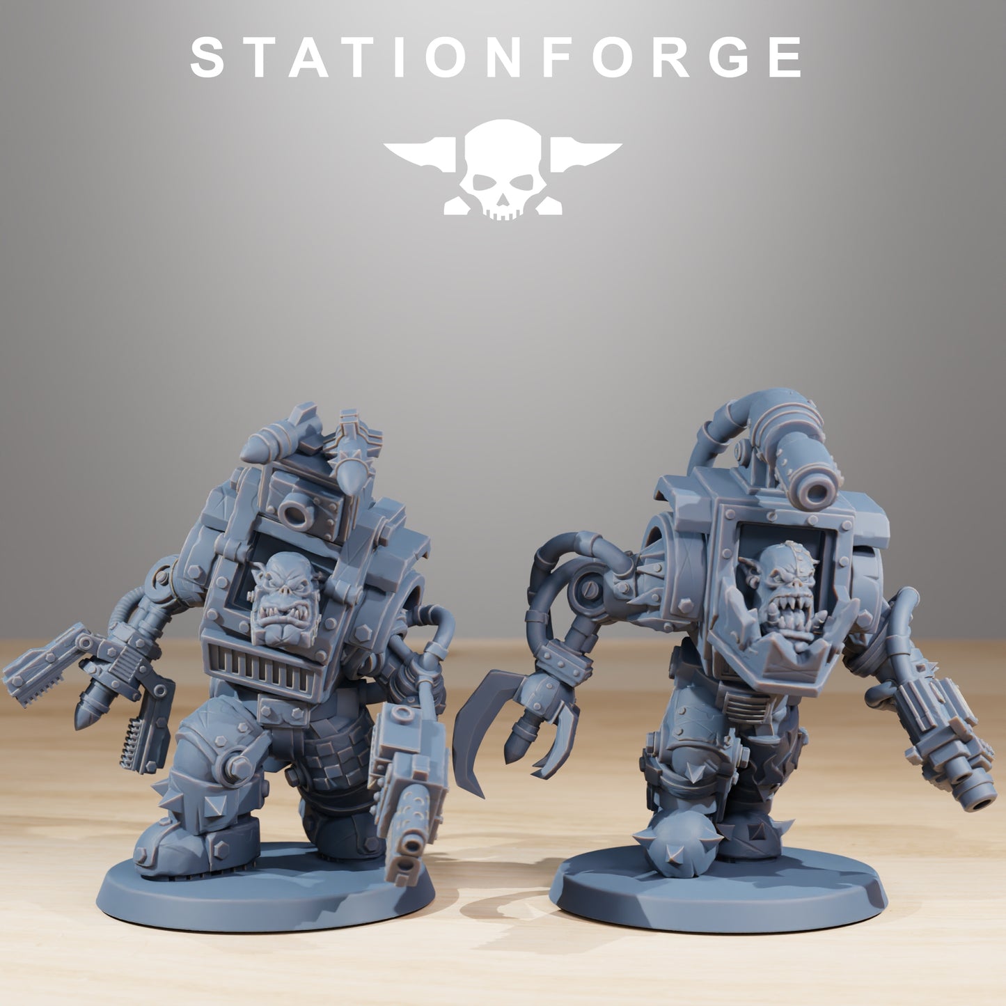 Orkaz Steelbrutes - Orc Mega Armour Nobs