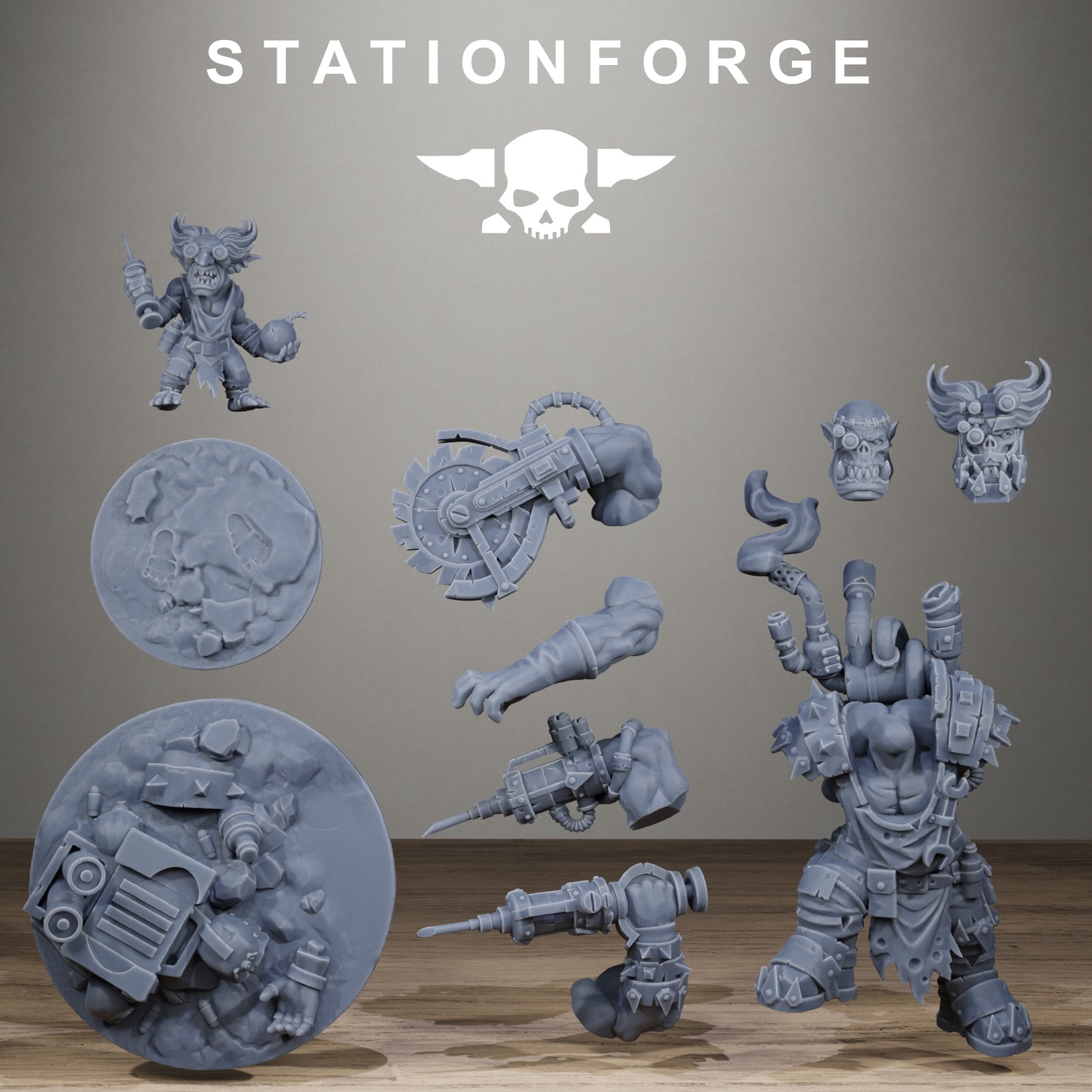 Orkaz Mad Scientist Boss, Stationforge