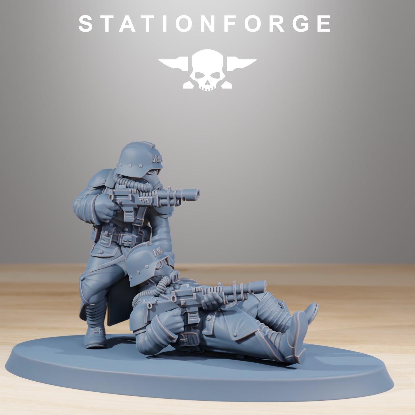 Casualty Imperial Soldiers of the Grim Guard, Death Division, Wounded