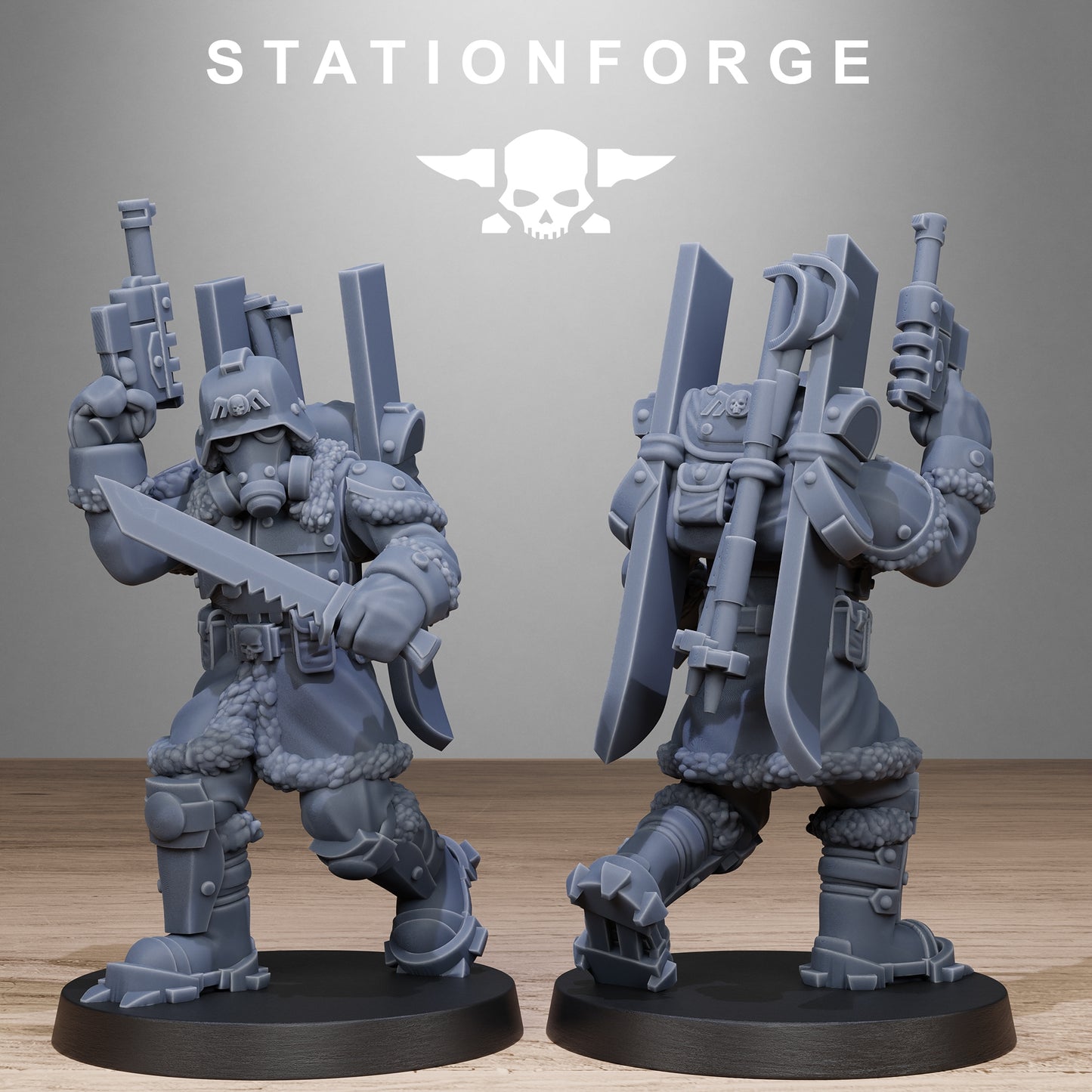 Imperial Soldiers of the Grim Guard x 10, Death Division, Frostwatch Patrol