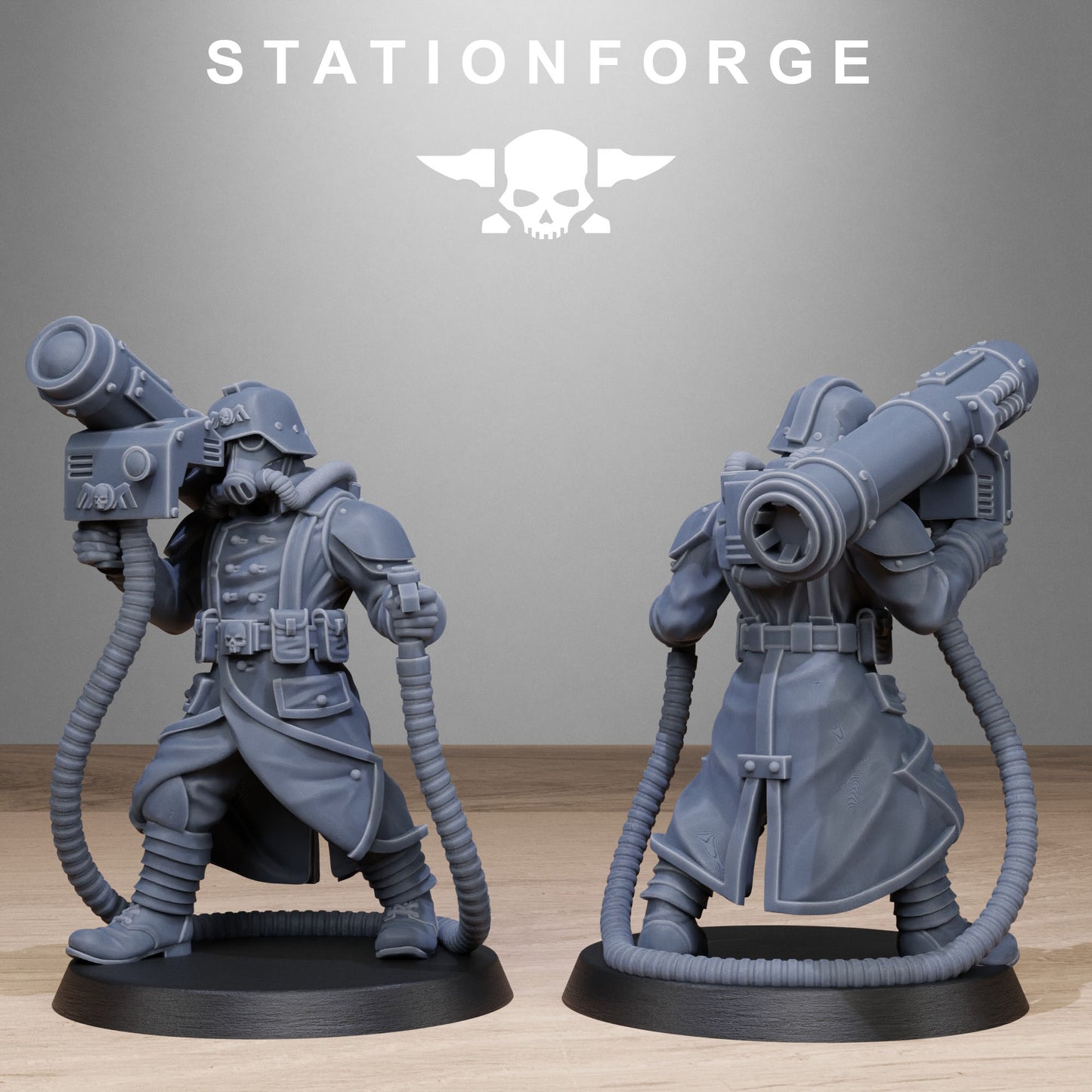 Imperial Soldiers of the Grim Guard, Death Division, Rocketeers Korps x 10