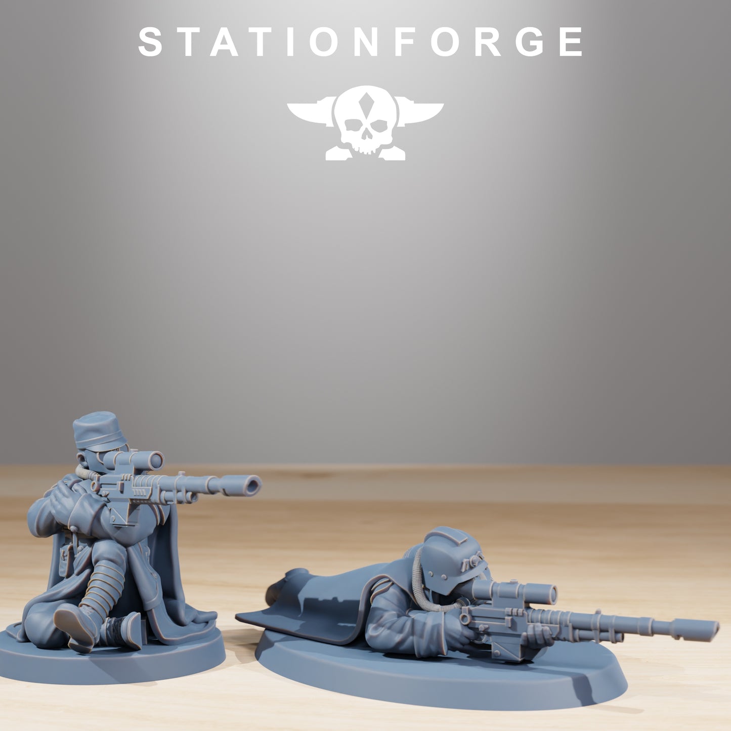Imperial Marksmen of the Grim Guard x 10, Death Division, Sniper Korps