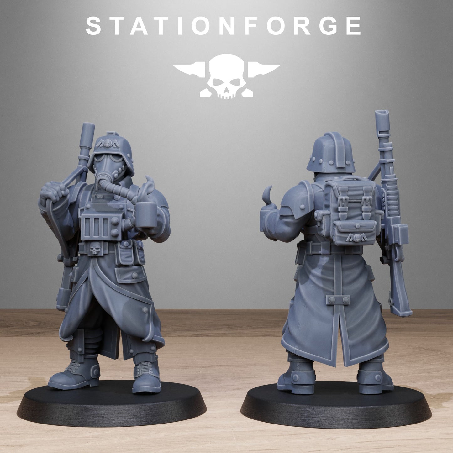 Imperial Soldiers of the Grim Guard x 10, Death Division, Vigils Korps