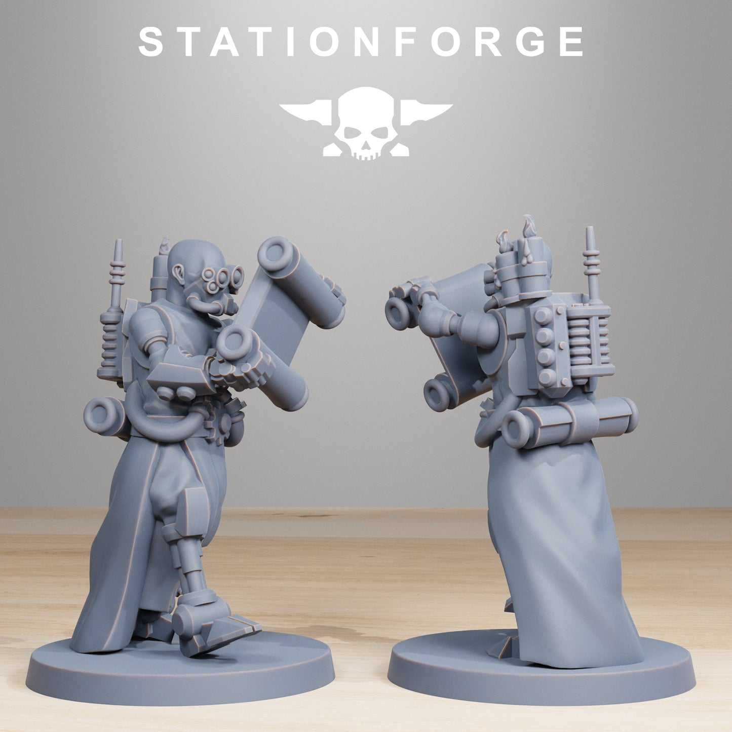 Scavenger Vicars x10, Priests, Tech Adepts, Mech Division