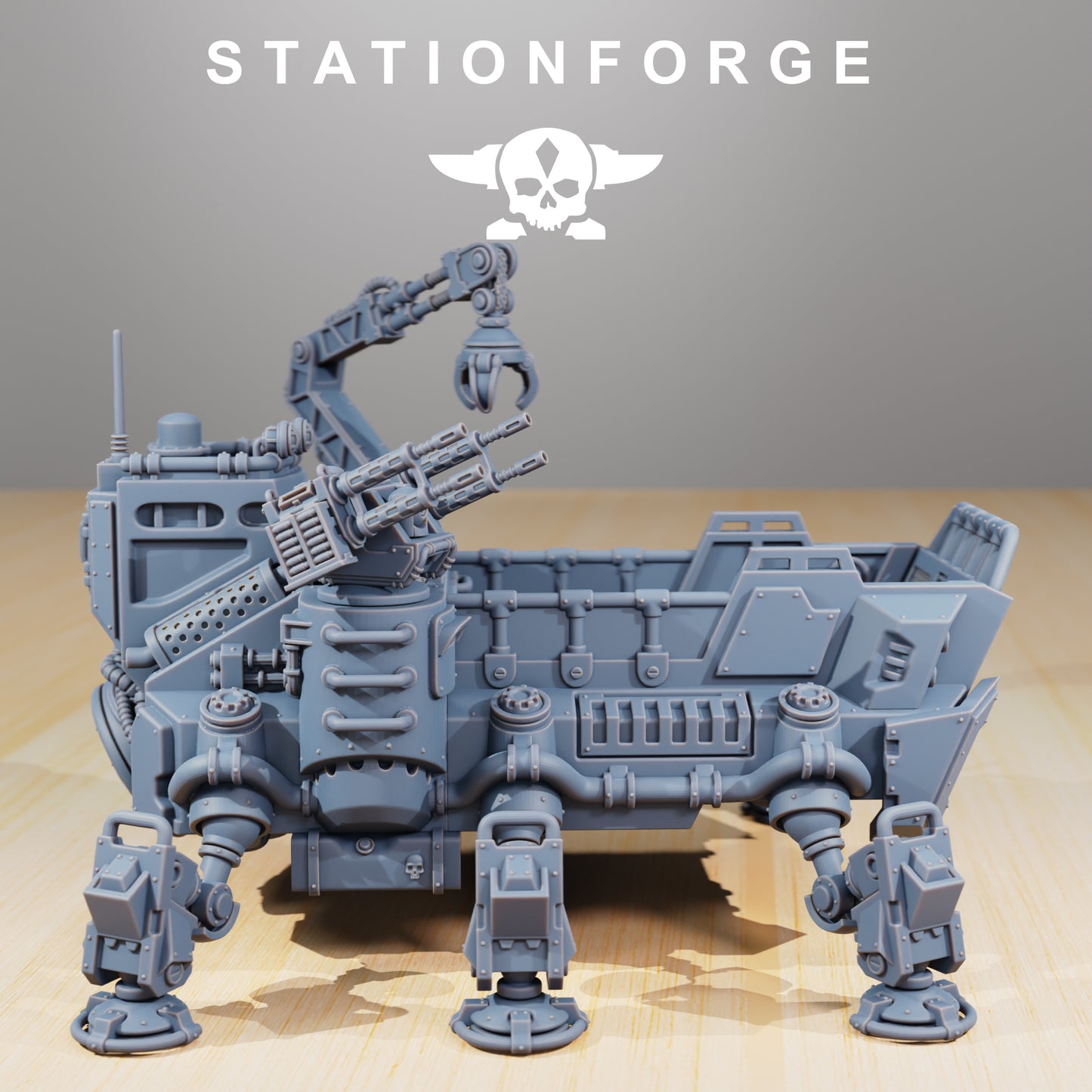 Scavenger Transporter Tank Crawler, Tech Adepts, Mech Division