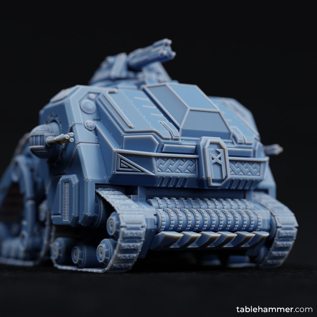Space Dwarf Land Buffalo, Moving Fortress, Tablehammer Federation of Tyr