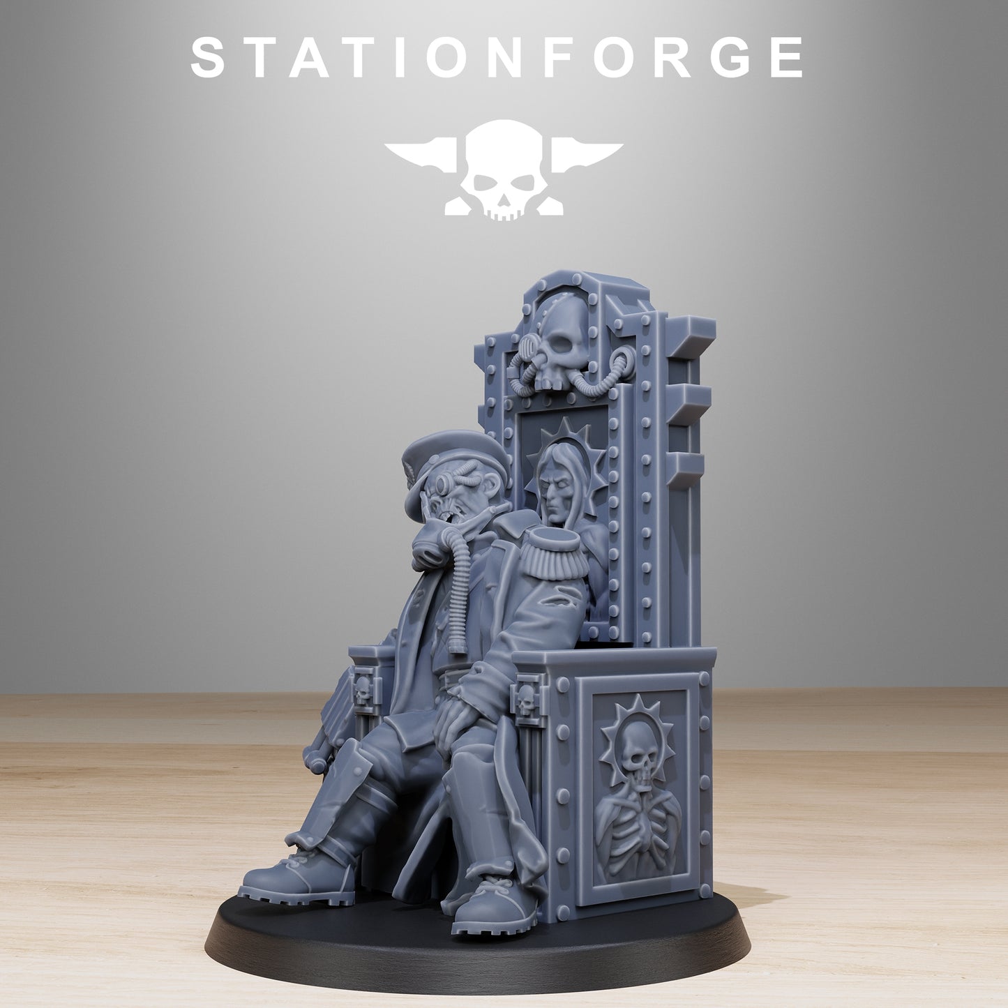 The Fallen Imperial Officer of the Grim Guard, Death Division, Wounded Korps x1