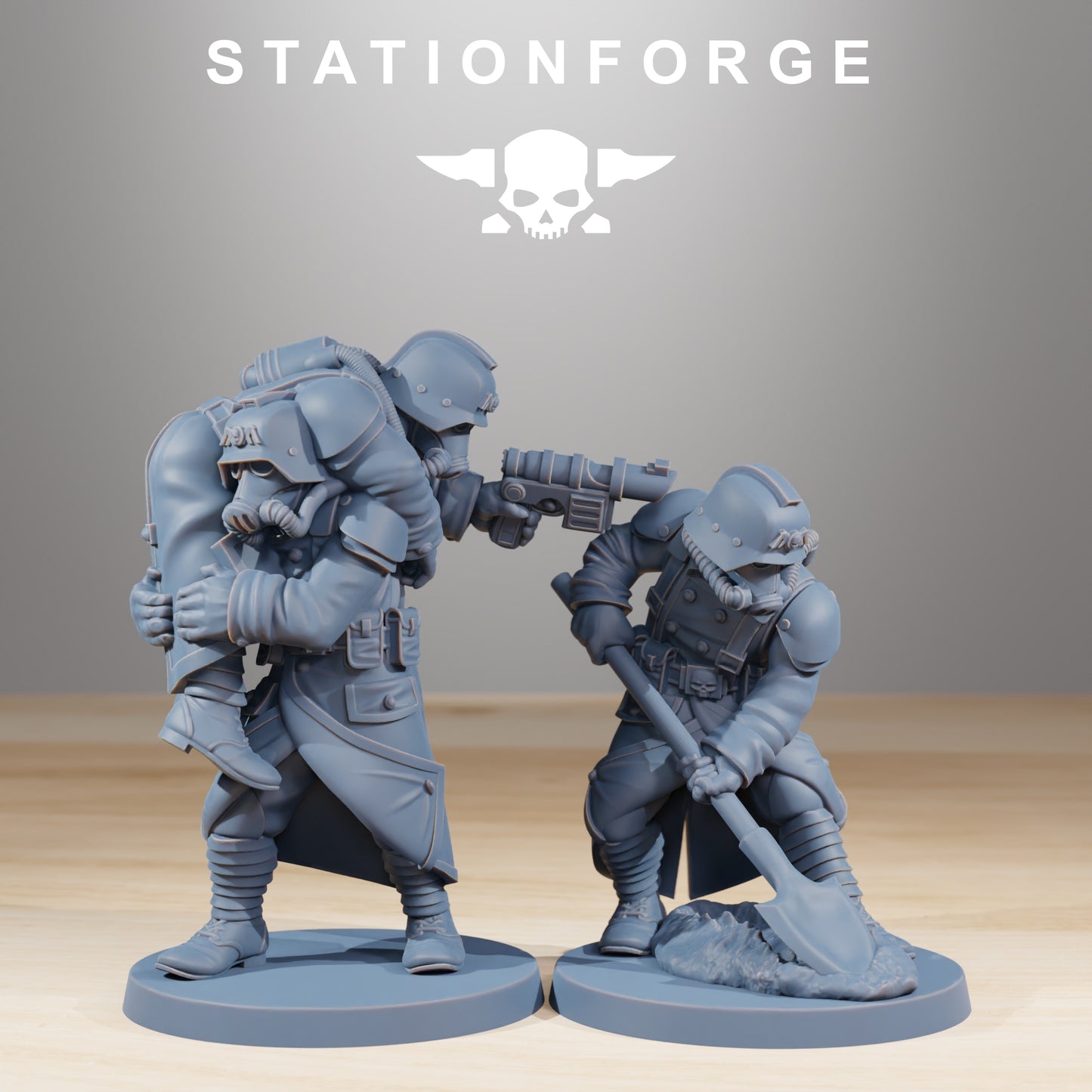 Casualty Imperial Soldiers of the Grim Guard, Death Division, Wounded