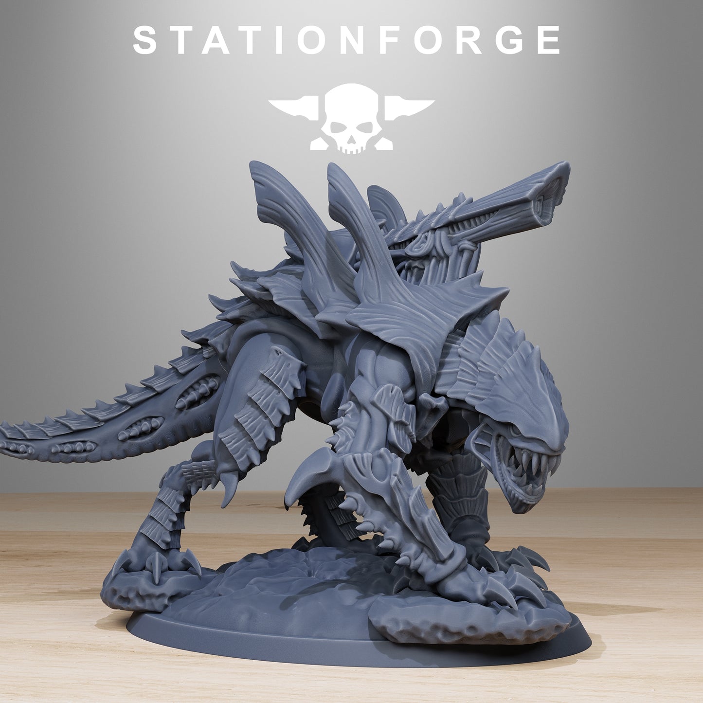 Xenarid Predator, Leviathan Fleet, Hive Monster Shooting Bugs