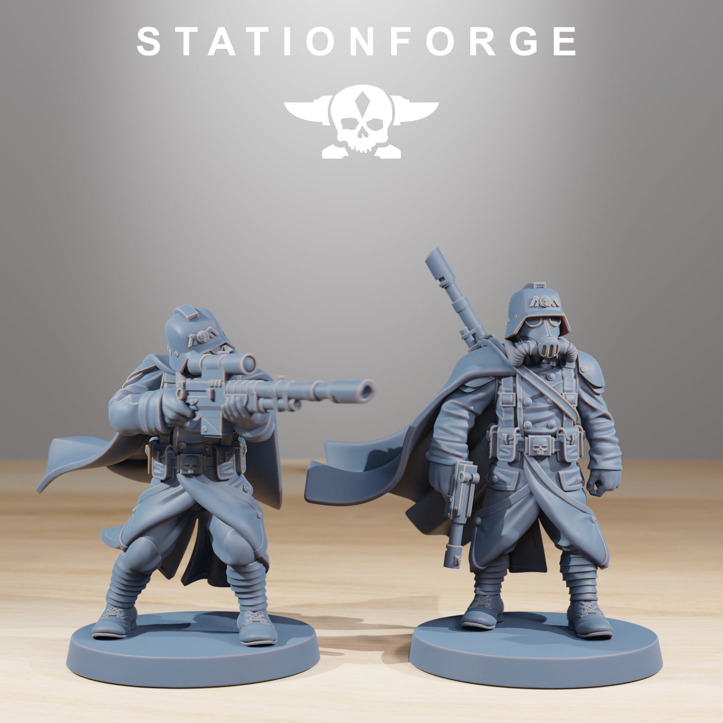 Imperial Marksmen of the Grim Guard x 10, Death Division, Sniper Korps