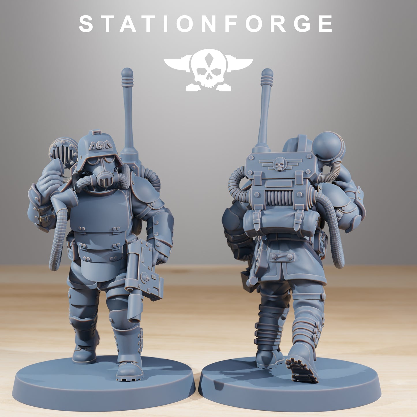 Imperial Kill Team of the Grim Guard x 10, Death Division, Ironclad Korps