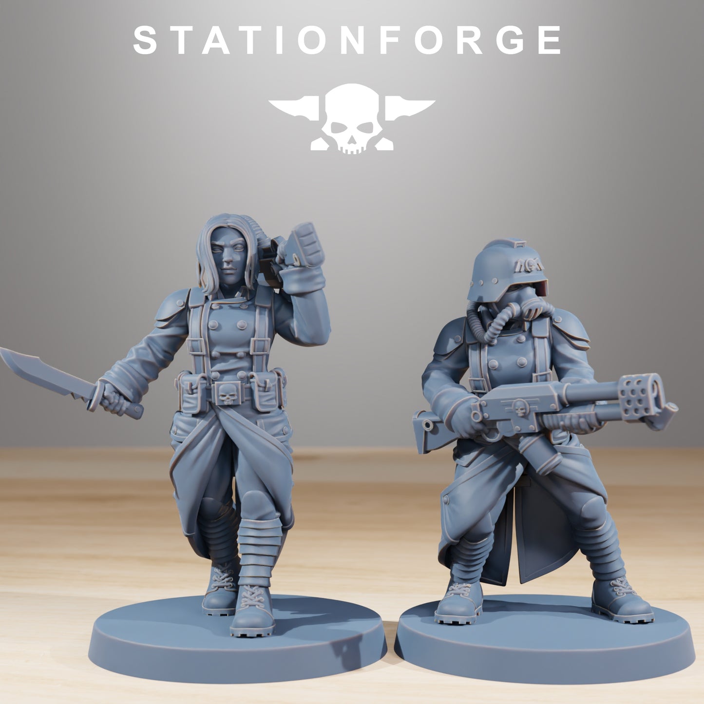 Imperial Sisters of War of the Grim Guard x 10, Death Division, Kill Team Korps