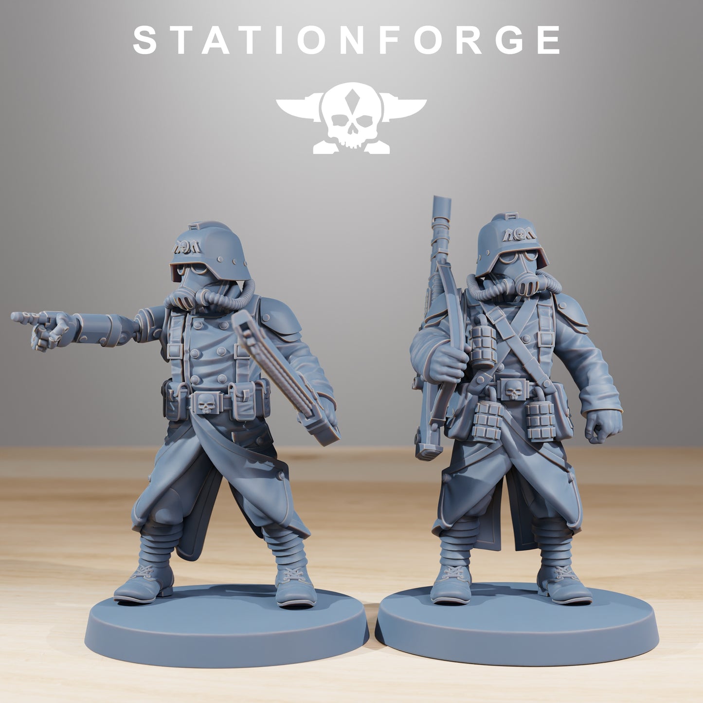 Imperial Kill Team of the Grim Guard x 10, Death Division, Acolytes Korps