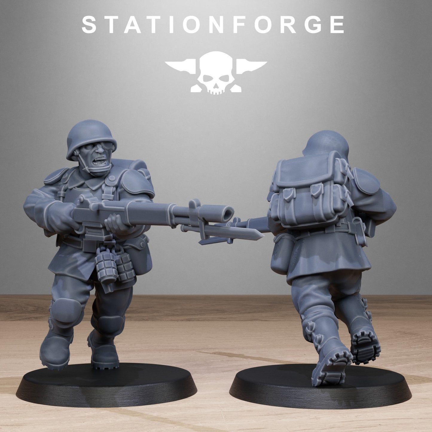 Freeguard Infantry Squad x 10 - Troops of the Imperial Guard, Shock Division