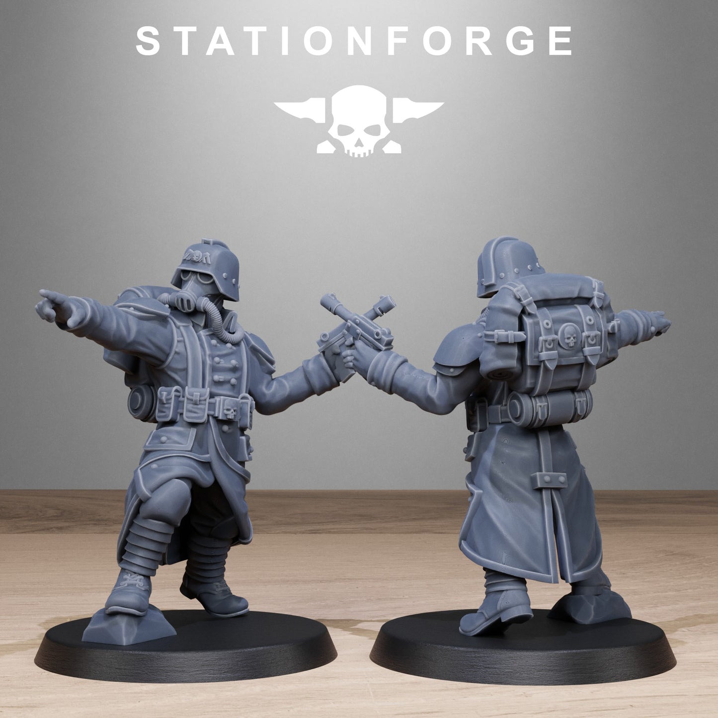 Imperial Soldiers of the Grim Guard, Death Division, Rocketeers Korps x 10