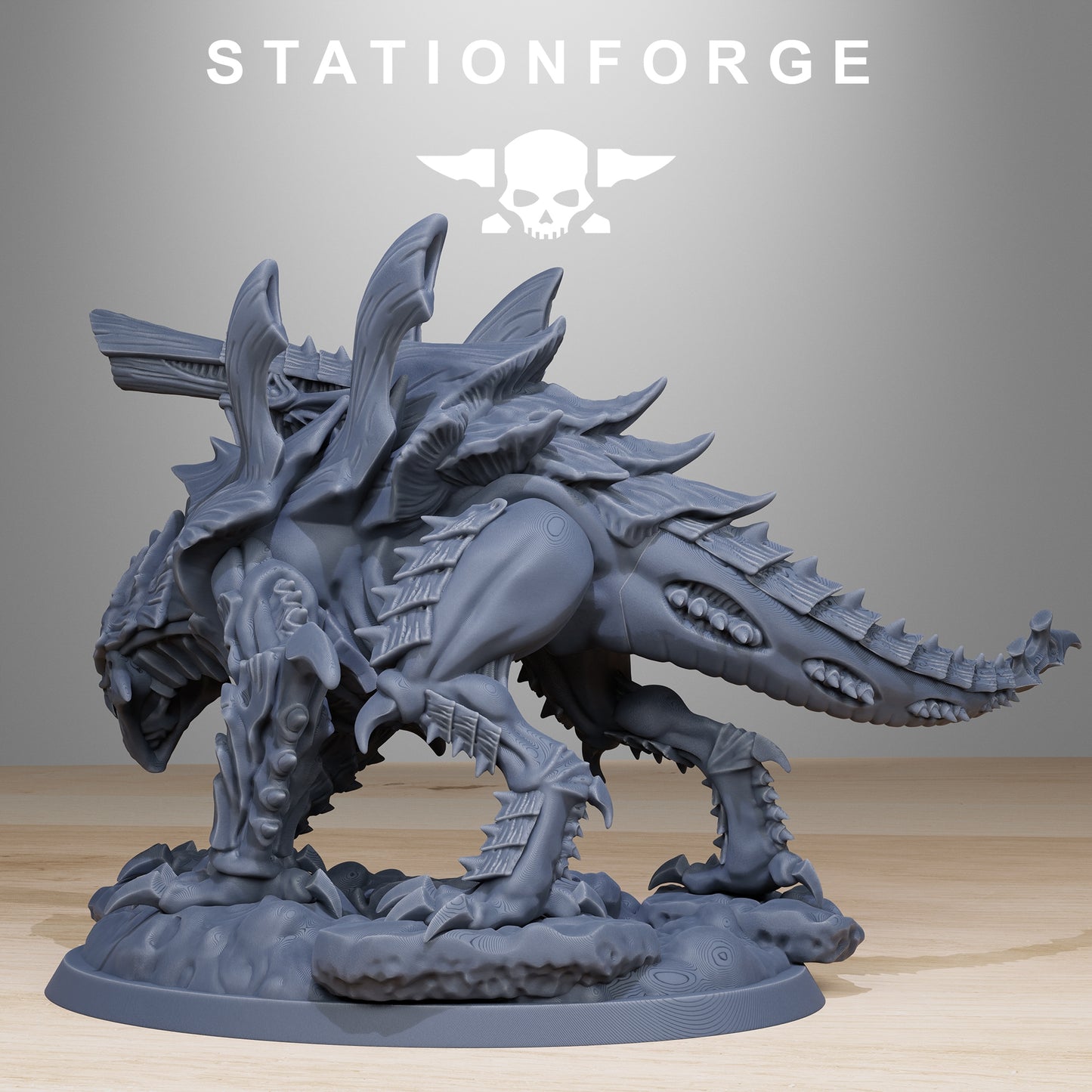 Xenarid Predator, Leviathan Fleet, Hive Monster Shooting Bugs