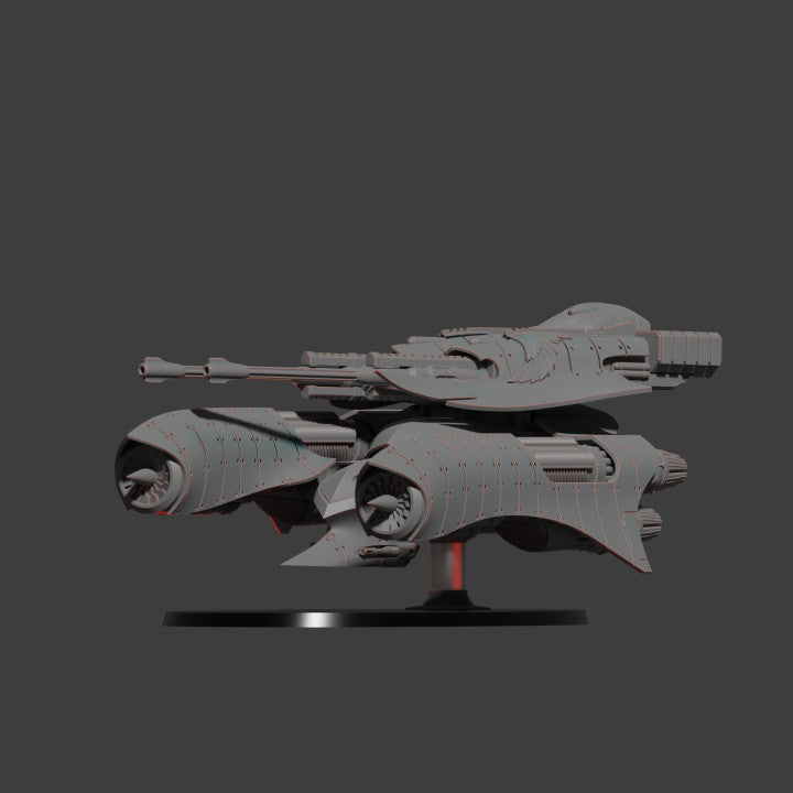 Diverging Realms - Coven - Custodians Gyrfalcon Heavy Speeder Grav Tank
