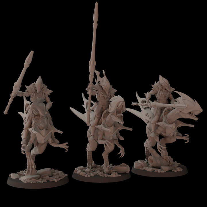 Aeterni Primeval Spear Riders, Eldar Ones, Fantasy Cult Miniatures